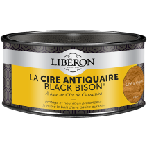Cire antiquaire « black bison » pâte 0.5L - Chêne moyen- LIBERON